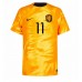 Billige Nederland Steven Berghuis #11 Hjemmetrøye VM 2022 Kortermet